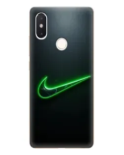 Чехол для Xiaomi Mi 8 SE с картинкой «Неоновый контур Nike» Чехол для Xiaomi Mi 8 SE с картинкой «Неоновый контур Nike»