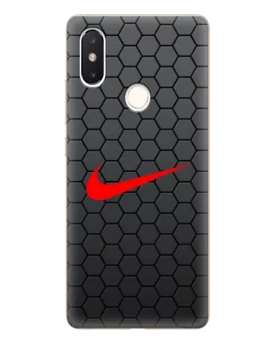 Чехол для Xiaomi Mi 8 SE с картинкой «Nike — карбоновая сетка»