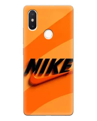 Чехол для Xiaomi Mi 8 SE с картинкой «Оранжевый драйв Nike»