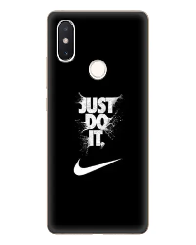 Чехол для Xiaomi Mi 8 SE с картинкой «Текстовый принт Nike»
