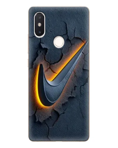 Чехол для Xiaomi Mi 8 SE с картинкой «Объемный логотип Найк»