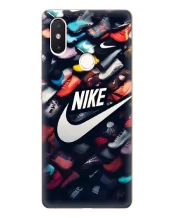 Чехол для Xiaomi Mi 8 SE с картинкой «Коллекция кроссовок Nike» Чехол для Xiaomi Mi 8 SE с картинкой «Коллекция кроссовок Nike»
