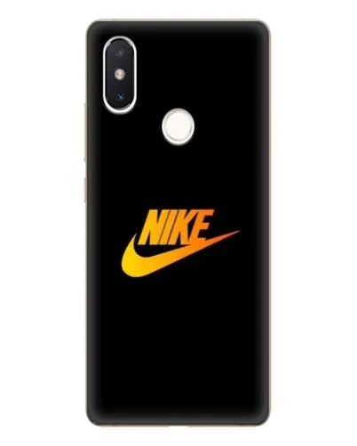 Чехол для Xiaomi Mi 8 SE с картинкой «Золотой логотип Nike»