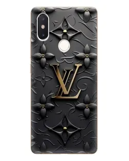 Чехол для Xiaomi Mi 8 SE с картинкой «Кожаная текстура LV»