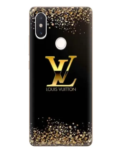Чехол для Xiaomi Mi 8 SE с картинкой «LV — золотые искры»