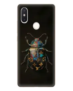 Чехол для Xiaomi Mi 8 SE с картинкой «LV — мраморный принт»