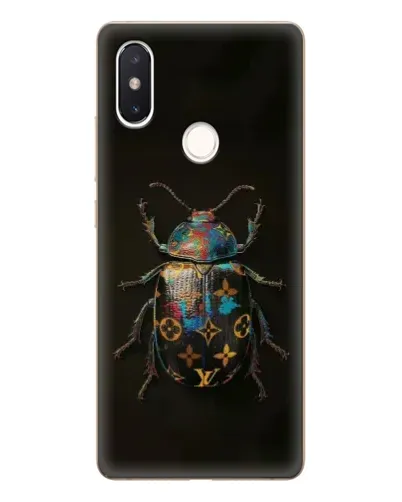Чехол для Xiaomi Mi 8 SE с картинкой «LV — мраморный принт»