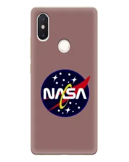 Чехол для Xiaomi Mi 8 SE с картинкой «NASA — ретро космос»