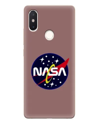 Чехол для Xiaomi Mi 8 SE с картинкой «NASA — ретро космос»