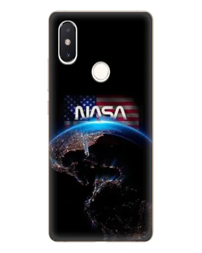 Чехол для Xiaomi Mi 8 SE с картинкой «Земля из космоса NASA»