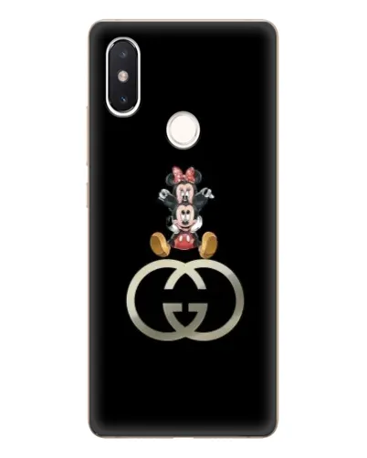 Чехол для Xiaomi Mi 8 SE с картинкой «Минни Маус на лого»