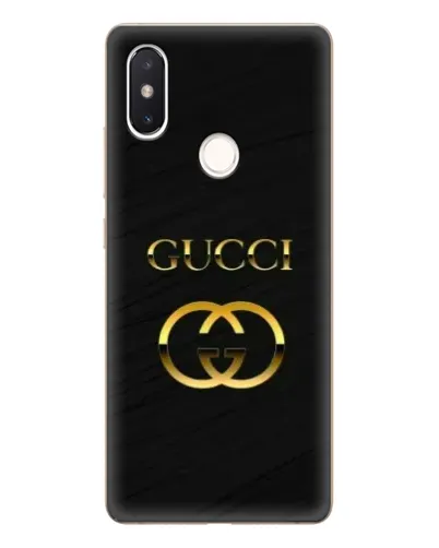 Чехол для Xiaomi Mi 8 SE с картинкой «Золотой логотип Gucci»