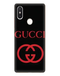 Чехол для Xiaomi Mi 8 SE с картинкой «Gucci — красный логотип»