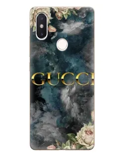 Чехол для Xiaomi Mi 8 SE с картинкой «Абстрактные цветы Gucci»