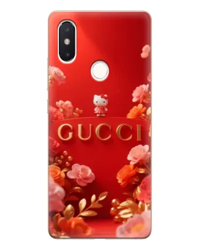 Чехол для Xiaomi Mi 8 SE с картинкой «Gucci — золотой сад»