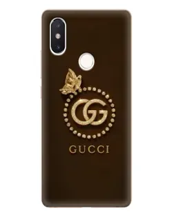 Чехол для Xiaomi Mi 8 SE с картинкой «Gucci — золотая бабочка»