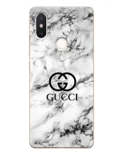 Чехол для Xiaomi Mi 8 SE с картинкой «Gucci — мраморный шик»