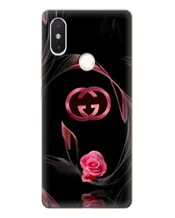 Чехол для Xiaomi Mi 8 SE с картинкой «Gucci — неоновая роза»