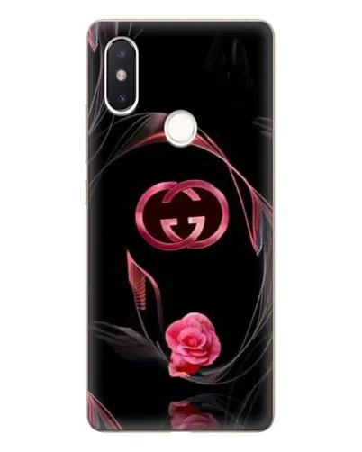 Чехол для Xiaomi Mi 8 SE с картинкой «Gucci — неоновая роза»