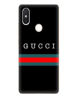 Чехол для Xiaomi Mi 8 SE с картинкой «Gucci — красный пояс»