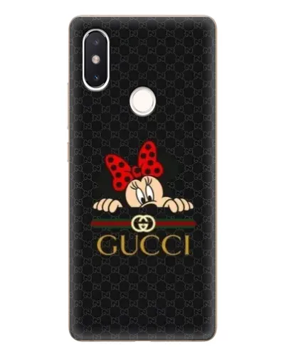 Чехол для Xiaomi Mi 8 SE с картинкой «Минни Маус Gucci — черный»