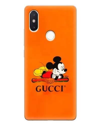 Чехол для Xiaomi Mi 8 SE с картинкой «Микки Маус Gucci — оранж» Чехол для Xiaomi Mi 8 SE с картинкой «Микки Маус Gucci — оранж»