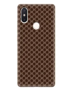 Чохол для Xiaomi Mi 8 SE з картинкою «Gucci — шоколадна сітка»