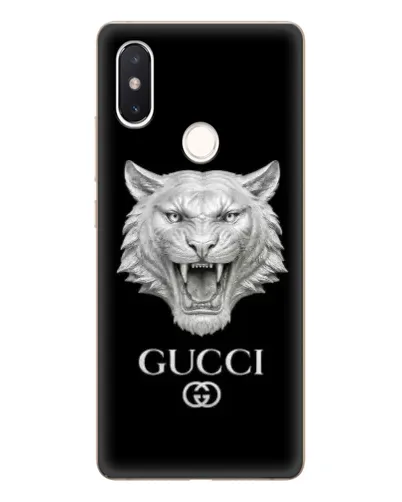 Чехол для Xiaomi Mi 8 SE с картинкой «Gucci — серебряный лев» Чехол для Xiaomi Mi 8 SE с картинкой «Gucci — серебряный лев»