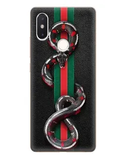 Чохол для Xiaomi Mi 8 SE з картинкою «Gucci — змія на смузі»