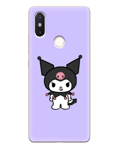 Чехол для Xiaomi Mi 8 SE с картинкой «Kuromi — нежный фиолетовый»