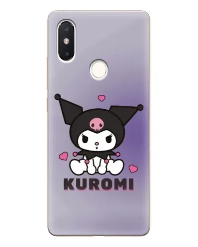 Чехол для Xiaomi Mi 8 SE с картинкой «Kuromi — фиолетовый арт»