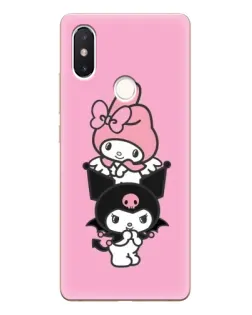 Чехол для Xiaomi Mi 8 SE с картинкой «My Melody и Kuromi» Чехол для Xiaomi Mi 8 SE с картинкой «My Melody и Kuromi»
