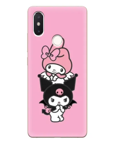 Чехол для Xiaomi Mi 8 SE с картинкой «My Melody и Kuromi»
