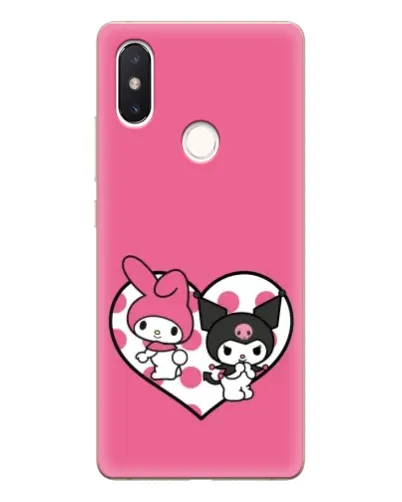 Чехол для Xiaomi Mi 8 SE с картинкой «Kuromi и My Melody»