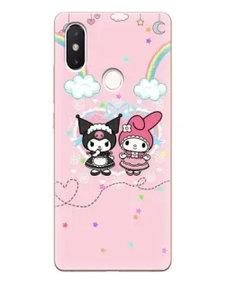 Чехол для Xiaomi Mi 8 SE с картинкой «My Melody и Kuromi» Чехол для Xiaomi Mi 8 SE с картинкой «My Melody и Kuromi»