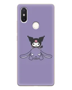 Чехол для Xiaomi Mi 8 SE с картинкой «Kuromi на лиловом фоне» Чехол для Xiaomi Mi 8 SE с картинкой «Kuromi на лиловом фоне»