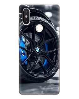 Чохол для Xiaomi Mi 8 SE з картинкою «Колесо BMW зблизька»