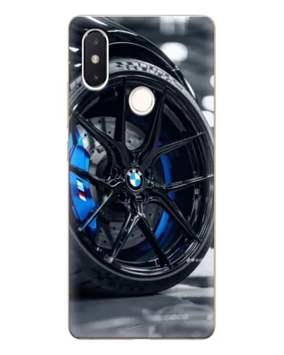Чехол для Xiaomi Mi 8 SE с картинкой «Колесо BMW вблизи»