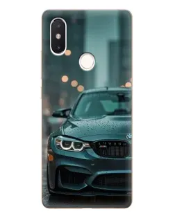 Чохол для Xiaomi Mi 8 SE з картинкою «BMW у вогнях міста»