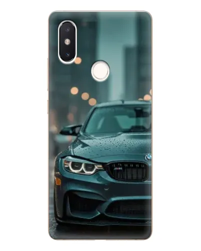 Чехол для Xiaomi Mi 8 SE с картинкой «BMW в огнях города»