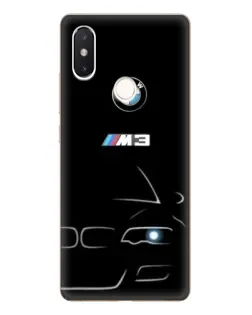 Чохол для Xiaomi Mi 8 SE з картинкою «Мінімалістичний принт BMW M3»