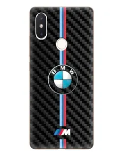 Чохол для Xiaomi Mi 8 SE з картинкою «Емблема BMW та карбон»