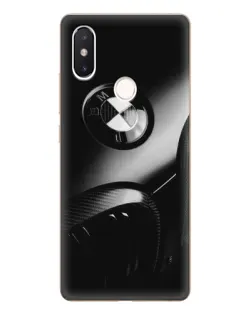 Чохол для Xiaomi Mi 8 SE з картинкою «Емблема BMW — макро»