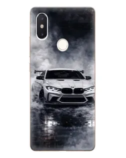 Чохол для Xiaomi Mi 8 SE з картинкою «BMW крізь туман»