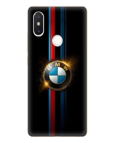 Чехол для Xiaomi Mi 8 SE с картинкой «BMW M-Power неон»