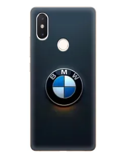 Чохол для Xiaomi Mi 8 SE з картинкою «Логотип BMW — мінімалізм»