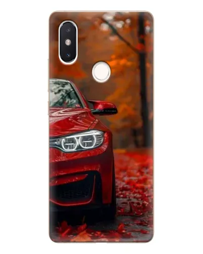 Чехол для Xiaomi Mi 8 SE с картинкой «Осенняя BMW M4»