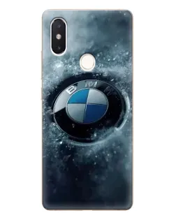 Чохол для Xiaomi Mi 8 SE з картинкою «Логотип BMW — лід»