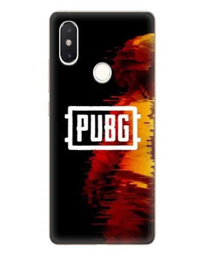 Чехол для Xiaomi Mi 8 SE с картинкой «Яркий логотип PUBG»