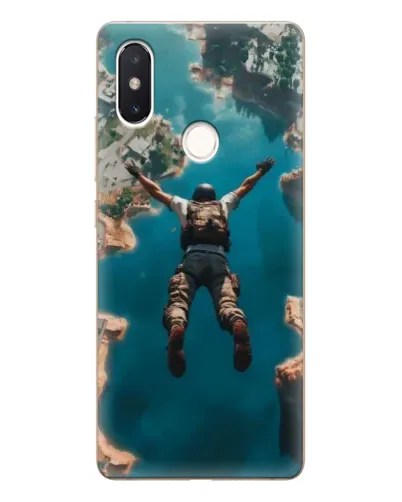 Чехол для Xiaomi Mi 8 SE с картинкой «PUBG — свободное падение»